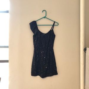 envy me - Black Sequined Dress